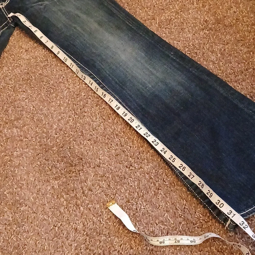 Vigoss the new York bootcut blue jeans size 5/6 - Picture 12 of 16